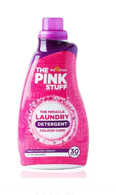 Detergent lichid pentru rufe colorate The Pink Stuff 30 spalari 960ml